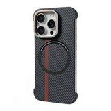 Ultra Thin Carbon Fiber Magnetic Case For iPhone