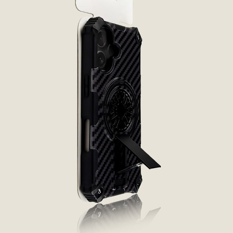 Airbag Magnetic Bracket Phone Case For iPhone