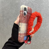 Winter Flannel Anti-fall for IPhone