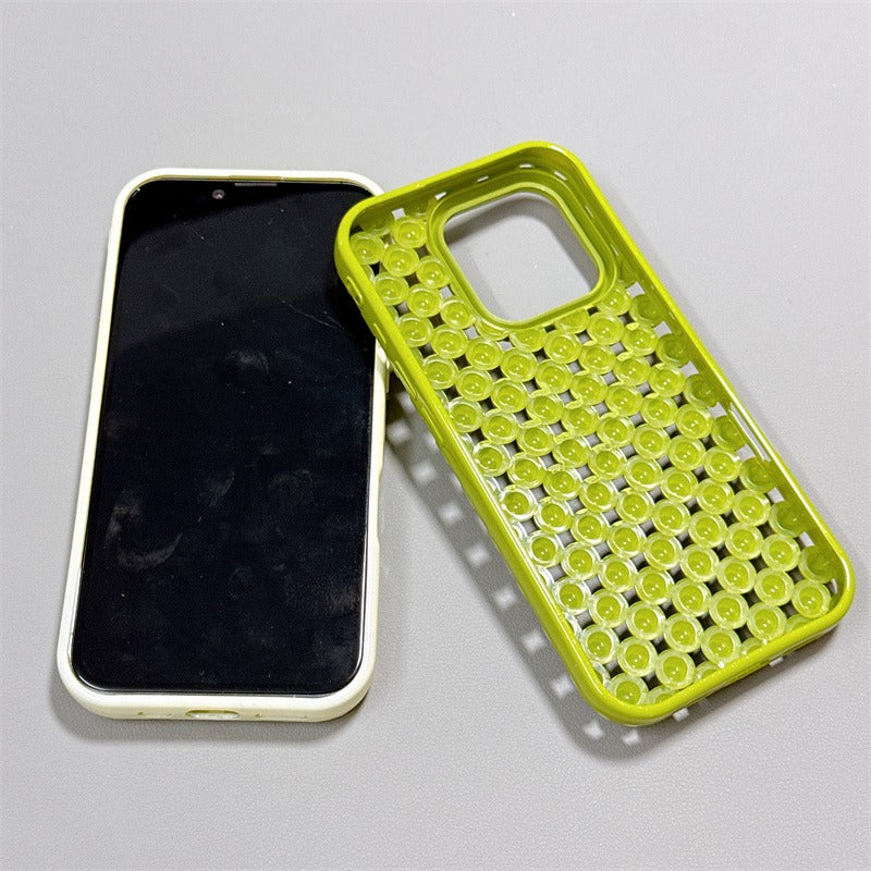 Summer Hollow 3D Pearl Phone Case For iPhone