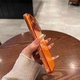 Ultra-thin PC Transparent Hard Phone Case For iPhone