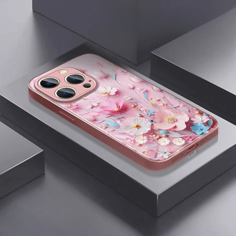 Floral Phone Case For iPhone