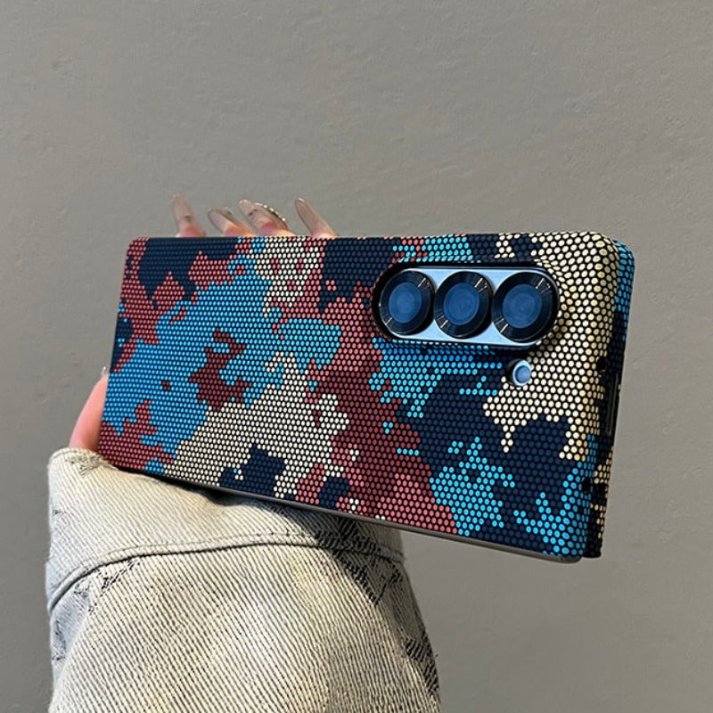 Ultra-thin Camouflage Mobile Phone Case For Samsung Z Fold