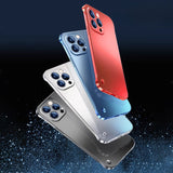Ultra-thin Borderless Hard Drop-proof Mobile Phone Case For iPhone