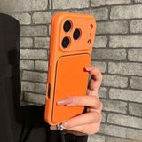 Large-view, Slim, Built-in Magnetic Phone Case For iPhone