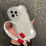 Transparent Black Photo Frame Stand Phone Case For iPhone