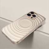 Wave Liquid Silicone Magnetic Phone Case For iPhone
