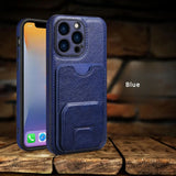 High-End Leather Phone Case For iPhone