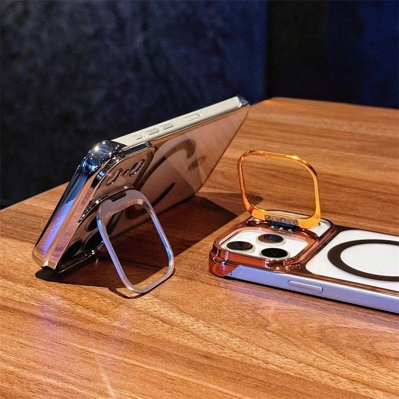 Electroplated Frameless Magnetic Phone Case For iPhone