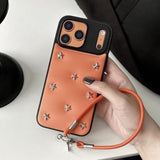 Rivet Star Bread Phone Case Phone Case For iPhone