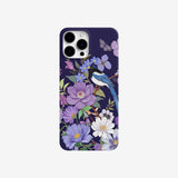 Birds and Flowers Phone Case For iPhone