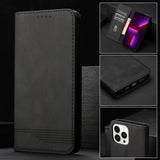 Leather Flip Phone Case For iPhone