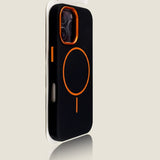 Leather Magnetic Frosted Phone Case For iPhone