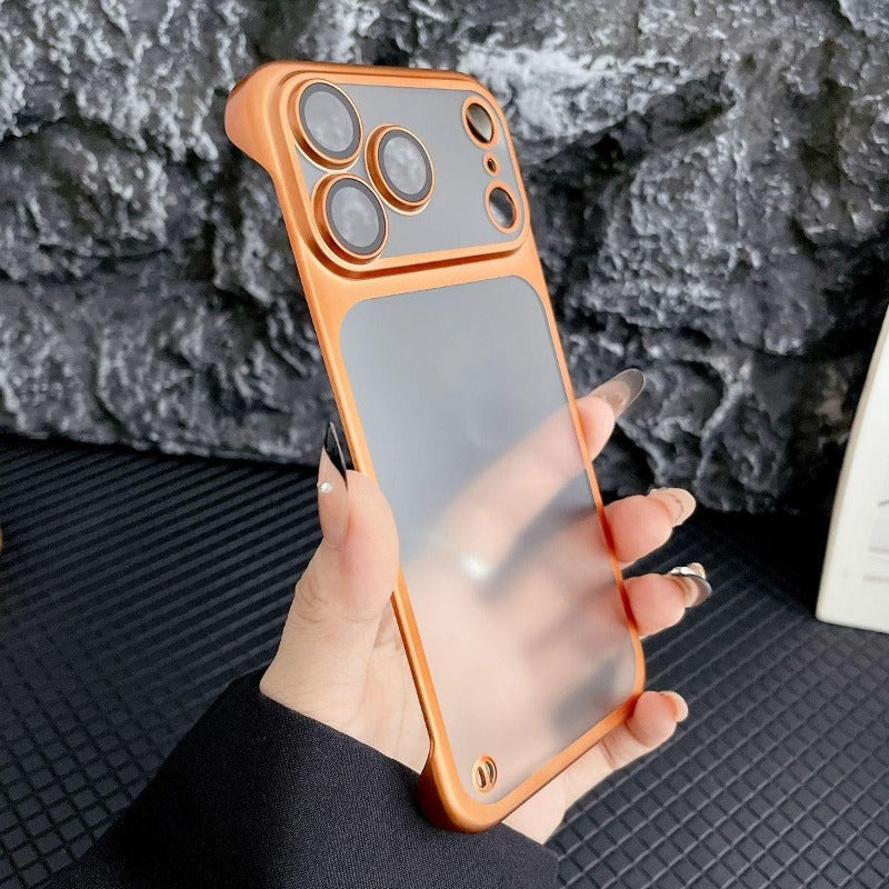 Frosted Frameless Phone Case For iPhone