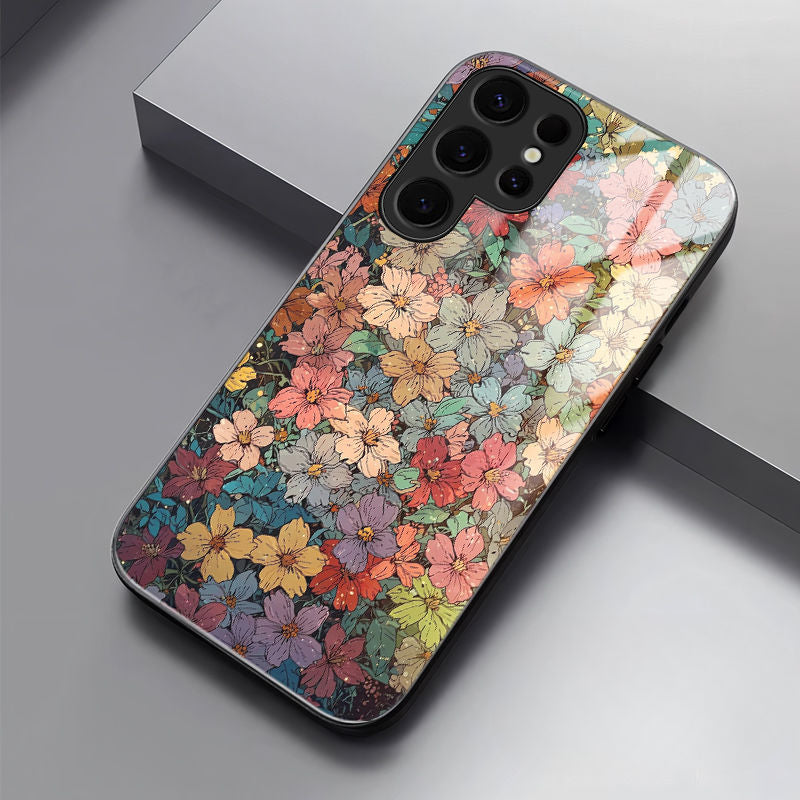 Floral Phone Case For Samsung