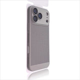 Grid Lens Film Phone Case For iPhone
