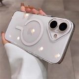 Transparent Ultra Thin PC Magnetic Case For iPhone
