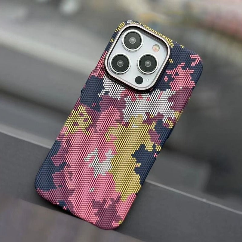 Metal Lens Magnetic Phone Case For iPhone