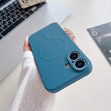 Ultra-thin Magnetic Silicone Phone Case For iPhone