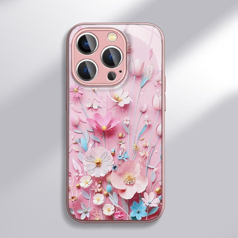 Floral Phone Case For iPhone