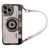 Electroplating Camera Soft Phone Case For iPhone