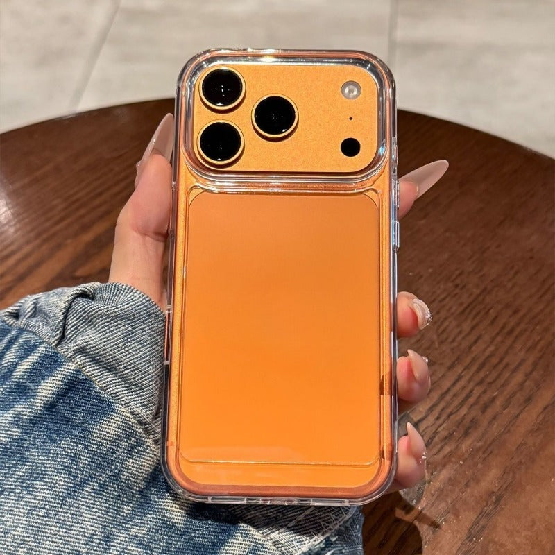 Transparent Acrylic Hard Phone Case For iPhone