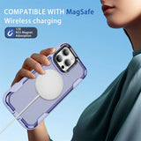 Sanding Bumper Lens Stand  Magnetic Case For iPhone