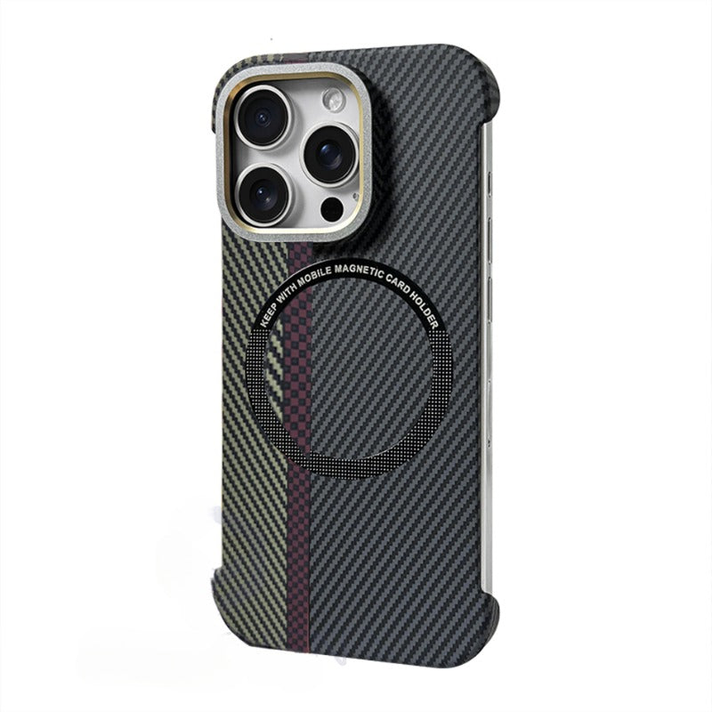 Ultra Thin Carbon Fiber Magnetic Case For iPhone