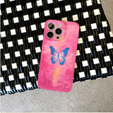 Graffiti Butterfly Phone Case For iPhone