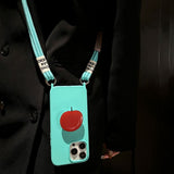 Summer Apple Stand Phone Case For iPhone