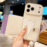 Card Holder Crossbody Phone Case For iPhone