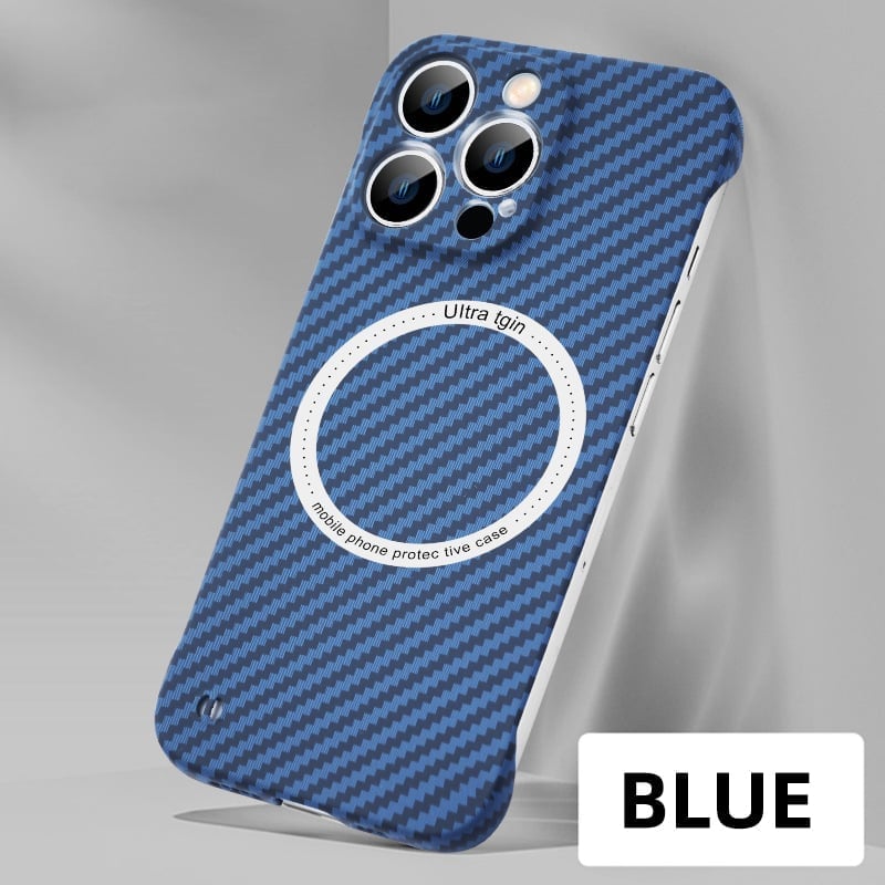 Carbon Fiber Magnetic Case For iPhone