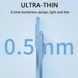 Ultra Thin Matte Borderless Case For iPhone
