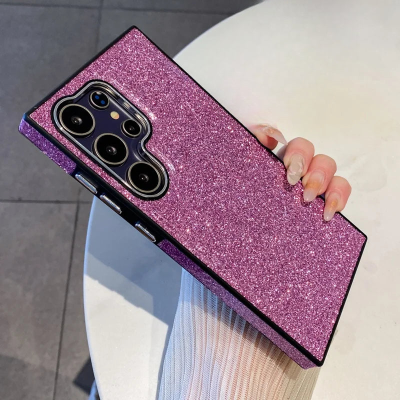 Bling Glitter Magnetic Case For Samsung