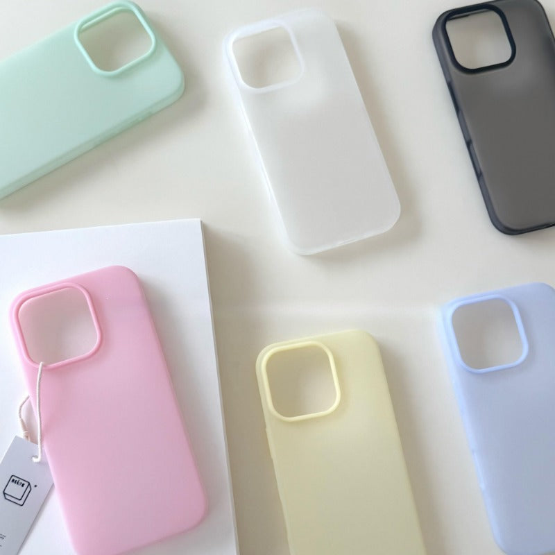 Ultra-thin Silicone Soft Phone Case For iPhone