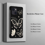 Butterfly Ultra-thin Borderless Phone Case For iPhone