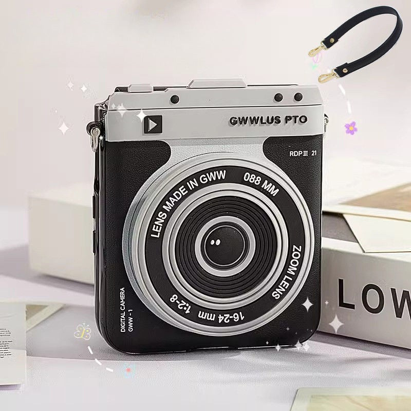Creative Camera Phone Case For Samsung Z FLIP