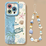 Marine Silicone Phone Case For iPhone