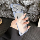 Frosted Frameless Phone Case For iPhone