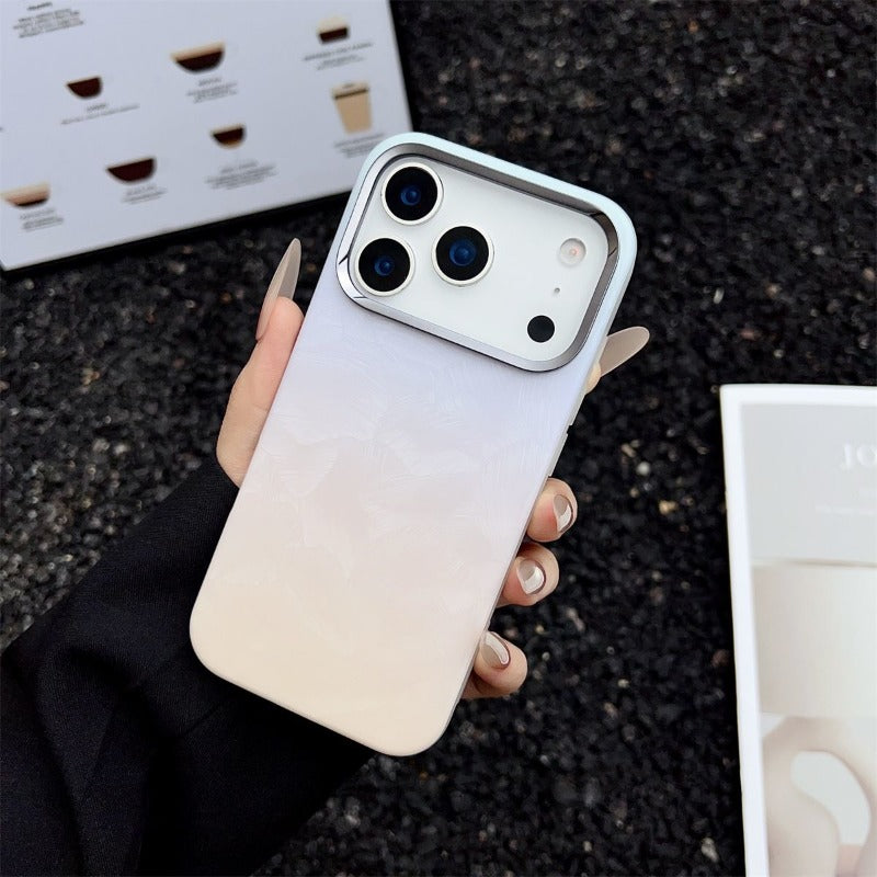 Cloud-like Sheer Phone Case For iPhone