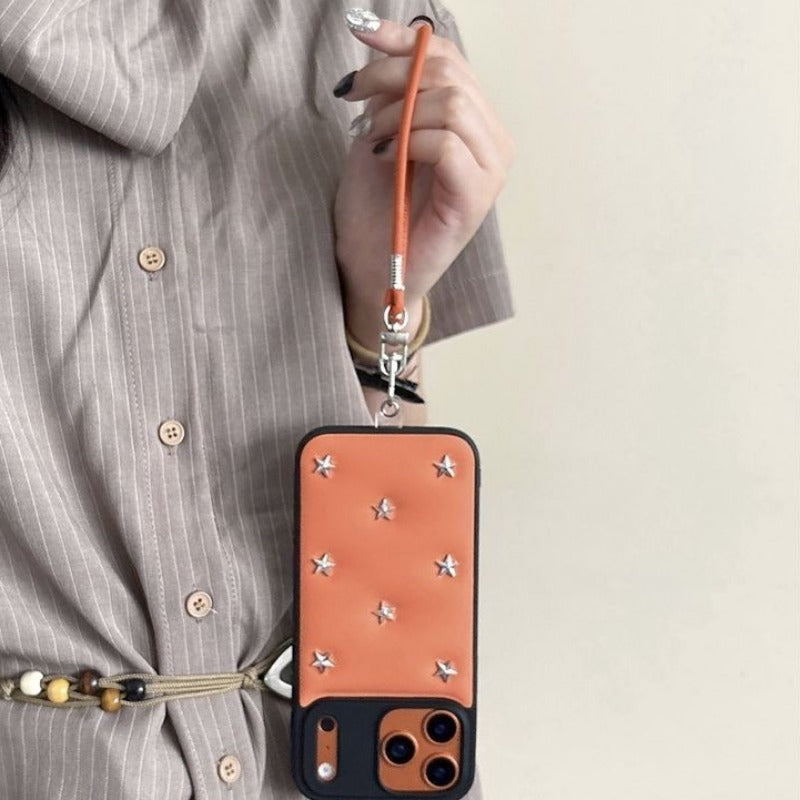 Rivet Star Bread Phone Case Phone Case For iPhone