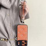 Rivet Star Bread Phone Case Phone Case For iPhone