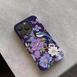 Birds and Flowers Phone Case For iPhone