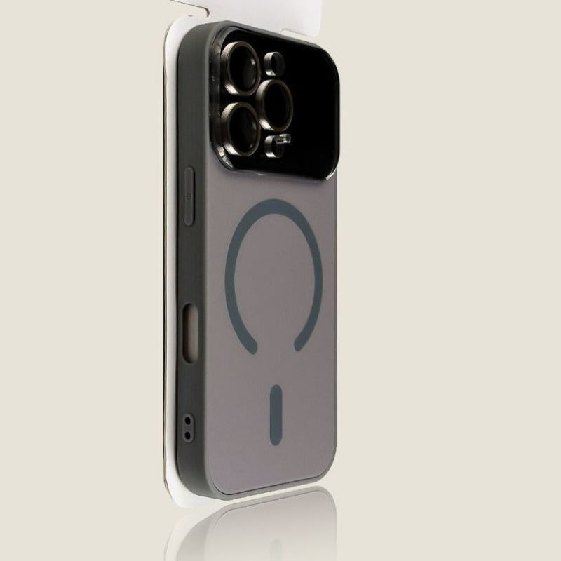 Large Window Acrylic Magnetic Phone Case For iPhone
