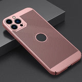 Heat Dissipation Mesh Phone Cover For iPhone