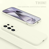 Liquid Silicone Solid Color Phone Case For Samsung