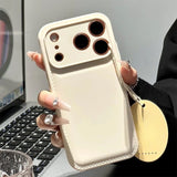 Solid Color Candy Cushion Phone Case For iPhone