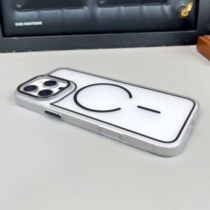 Simple Magnetic Phone Case For iPhone