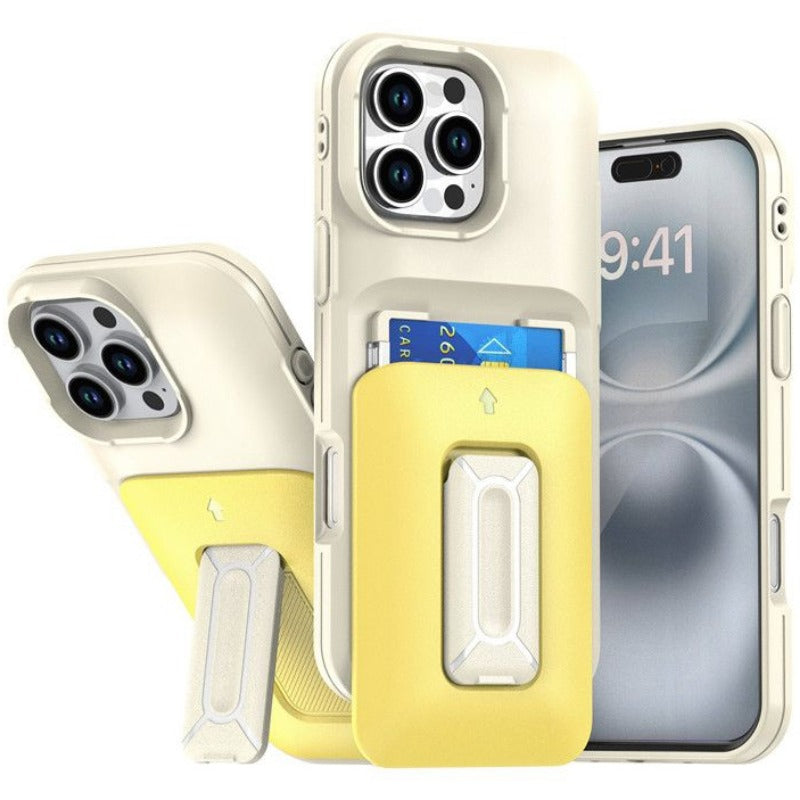Card Slot I Phone Case with Holder For iPhone