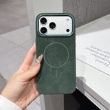 Flannel Magnetic Phone Case For iPhone